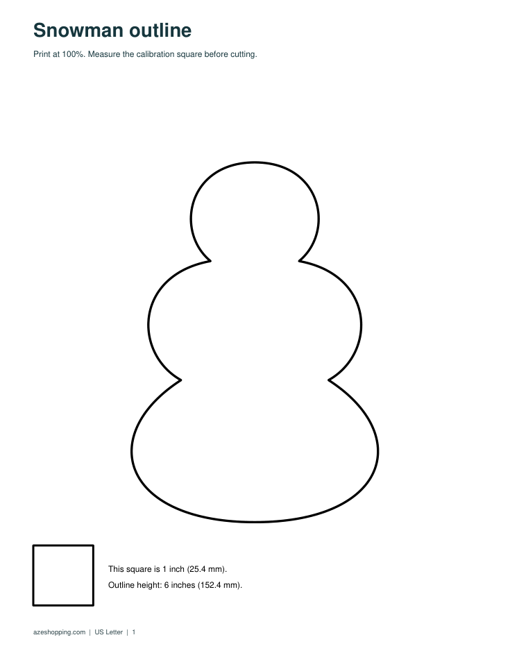 Actual first page of the free printable PDF